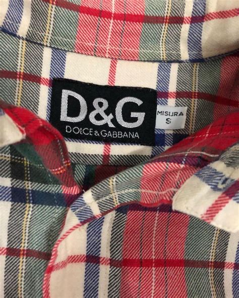 dolce and gabbana flannel